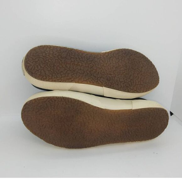 Superga 2750 Womens Pre-owned Classic Black Canvas Sneakers - sz. 7 1/2 - Picture 5 of 6